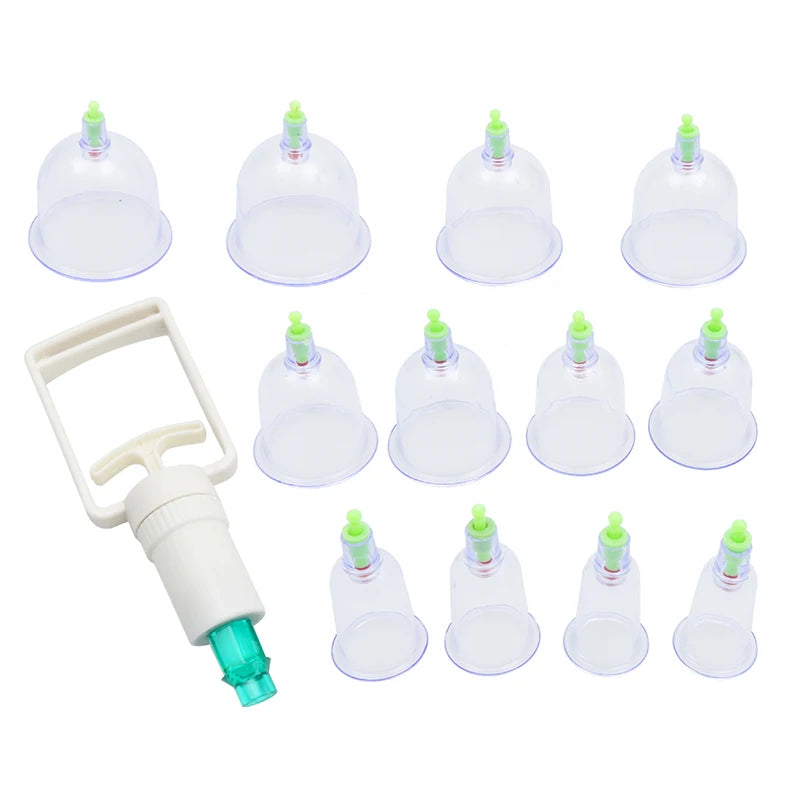 Vacuum Cupping Therapy Set - 12 pieces