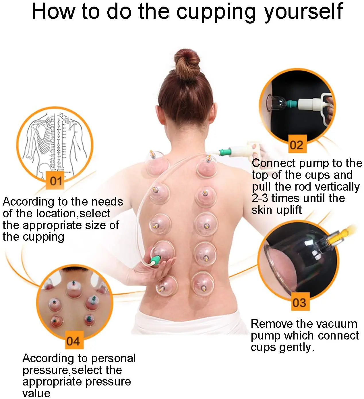 Vacuum Cupping Therapy Set - 12 pieces