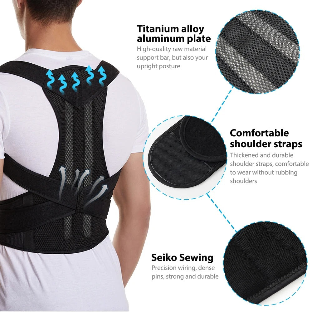 Upper Back Brace Posture Corrector